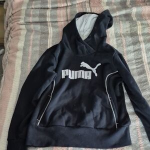 Puma Black and White Hoodie